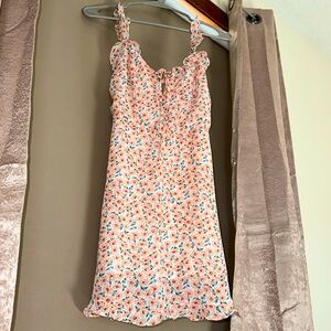 HELLO MOLLY floral flowy mini dress